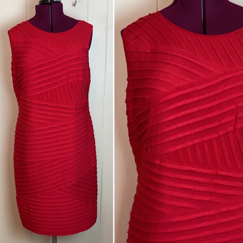 Calvin Klein Sexy Knit Sheath Fitted Party Dress